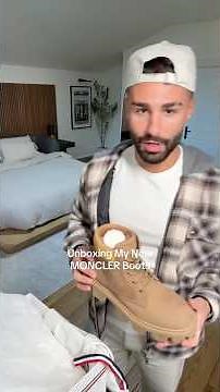 Unboxing my new Moncler boots / what do we think about these?