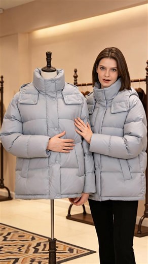 Baby Blue Puffer Jacket: Fashion Must-Have