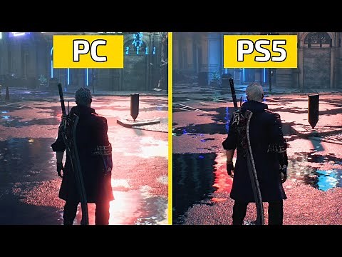 Devil May Cry 5 Special Edition PS5 Vs PC Graphics Comparison 4K (PS5 Ray Tracing)