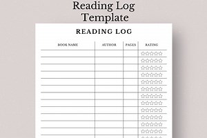 Reading Log Printable Book Tracker for Kids & Adults Reading List Organizer Books I've Read Book Reading Tracker Book Tracker Log - Etsy