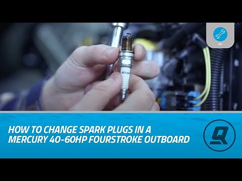 How to Change Spark Plugs in a Mercury 40-60hp FourStroke Outboard