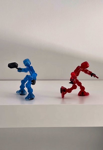 Explore Red Klikbot IB Action Figure Unboxing