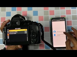 How to transfer photo from camera to phone in Hindi | DSLR Camera Connection to mobile phone