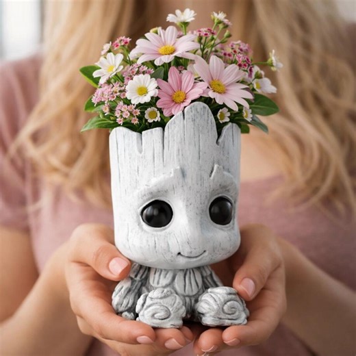 Tree Creature Planter STL: Baby Plant Pot 3D Print Model (digital Download) - Etsy