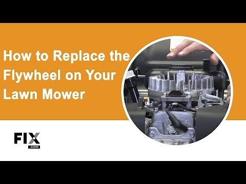 LAWN MOWER REPAIR: How to Replace the Flywheel on Your Lawn Mower | FIX.com