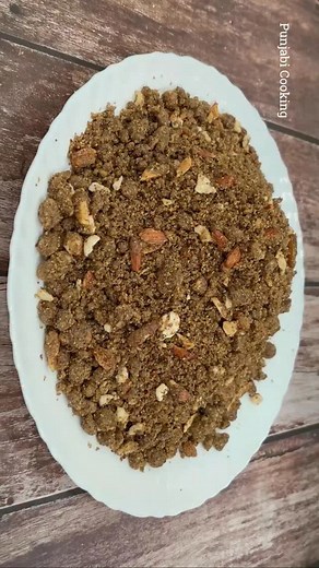 Alsi Panjiri❤️#instafood #insta #food #reel #indianfood #recipe #cooking #punjabicooking | Punjabi Cooking