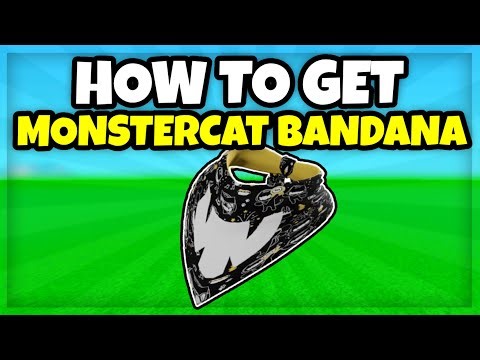 [FREE UGC] How to get "Celebration MonsterCat Bandana" (ROBLOX)