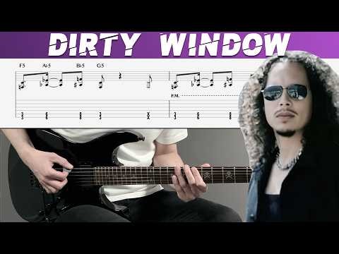 METALLICA - DIRTY WINDOW (Guitar cover with TAB | Lesson)