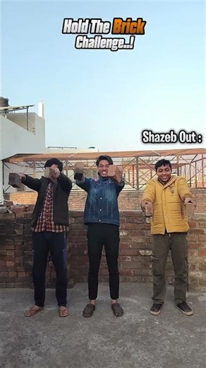 Brick Hold Challenge 💪🏻 !! #challenge #viral #shorts