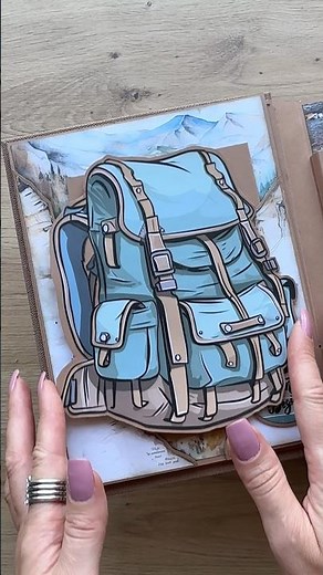 Pop-Up Mechanism in My Interactive Photo Album | Scrapbooking & Paper Craft #scrapbooking #popupbook