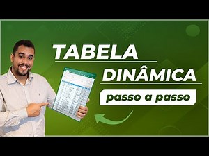 Tabela Dinâmica no Excel Passo a passo Completo