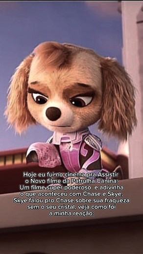 Reação ao Novo Filme da Patrulha Canina: Chase e Skye