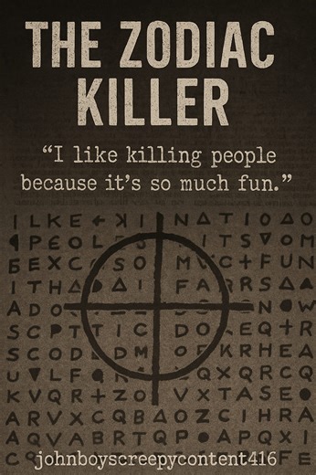 The Zodiac Killer — The Man Who Mocked the Police Between 1968 and 1969, California was terrorized by a mysterious killer who called himself “The Zodiac.” He claimed responsibility for at least five murders, but hinted there were many more. What made him truly terrifying wasn’t just the crimes—it was how he taunted police and newspapers, sending cryptic letters, coded messages, and eerie symbols that still baffle investigators today. He wrote, “I like killing people because it’s so much fun,” an