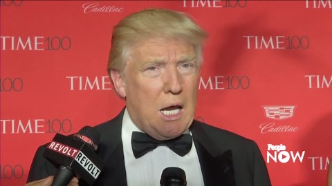 WATCH: Donald Trump sounds off about Cruz, Kasich 'collusion' at Time 100 Gala