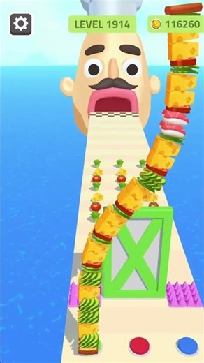 Sandwich runner New Update level 1914 #sandwich runner #gaming #shorts #viralgameplay