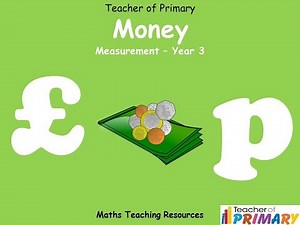 Money (Year 3) - Teaching Resource