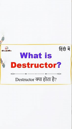 What is Destructor in Programming