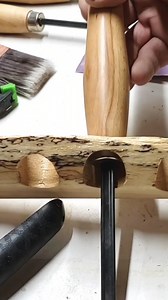 Making A Lathe CHISEL Rack #woodworking #woodart | Makin' Sawdust