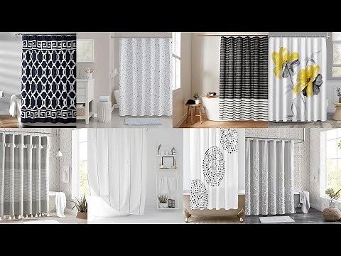 Innovative and Trendy Shower Curtain Designs for Your Bathroom