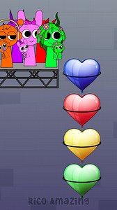 2.7M views · 81K reactions | How many balloons will pop 2 Incredibox Sprunk #animation #reels #sprunki | Rico Amazing | Facebook