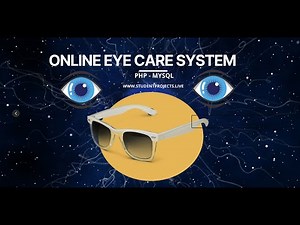 Online Eye Clinic Management System project developed using PHP & MySQL