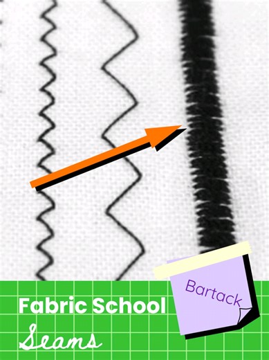 I say generally you want bar tacks to be tight, but they don't always have to be. Like with every seam it depends on the garment, the placement and the material 🪡 -B _________ #bartack #sewing