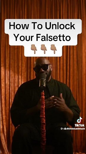 How To Unlock Your Falsetto 🎤🌟 #vocalcoach