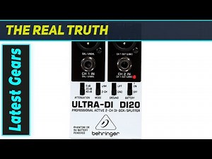 Behringer Ultra-DI DI20: The Best Active DI Box for Live & Studio