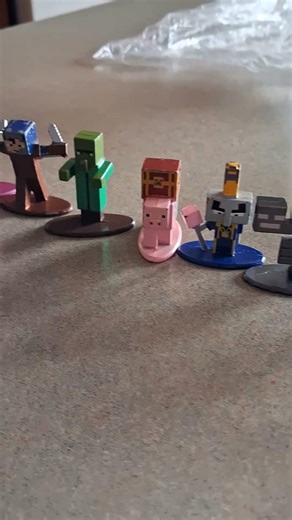 Minecraft mini figures! #minecraft #minifigures