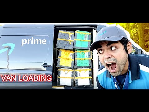 AMAZON DELIVERY DRIVER VAN LOADING TUTORIAL