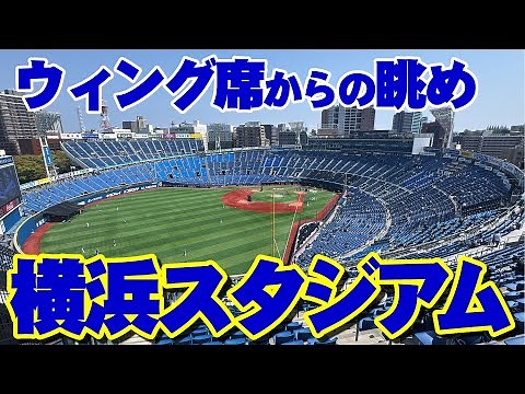 横浜スタジアム ウィング席からの見え方動画 BAY SIDE STAR SIDE からの眺め│2025年 野球観戦