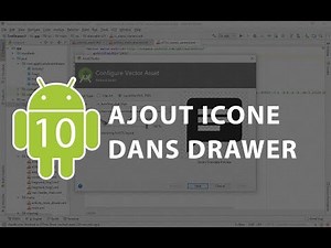 Android Studio (complément n°10) : Ajout icone dans menu