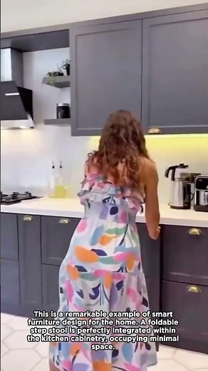 The Integrated Pull Out Kitchen Step Stool