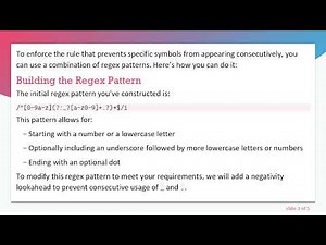 How to Prevent . and _ from Appearing Alternately in Email Usernames