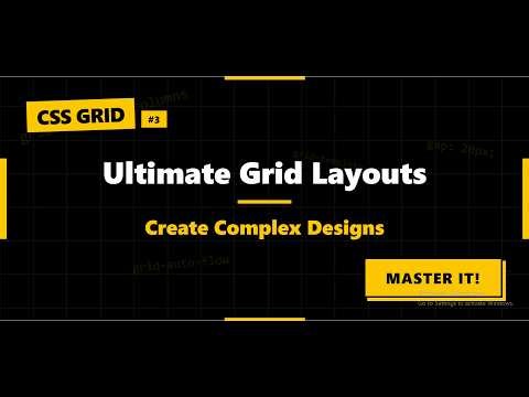 Learn CSS Grid & From Scratch — Episode 3 | SafByte