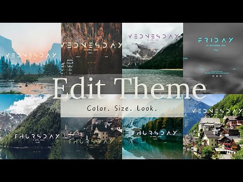 How To Edit/Adjust Your Rainmeter Theme