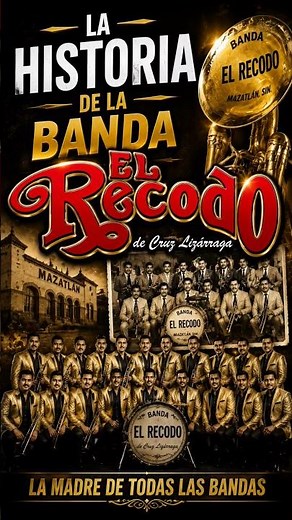 The HISTORY of Banda Sinaloense and Banda El Recodo 👑 #bandasinaloense