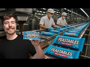 How Feastables Chocolate Is Made — Inside MrBeast’s Factory