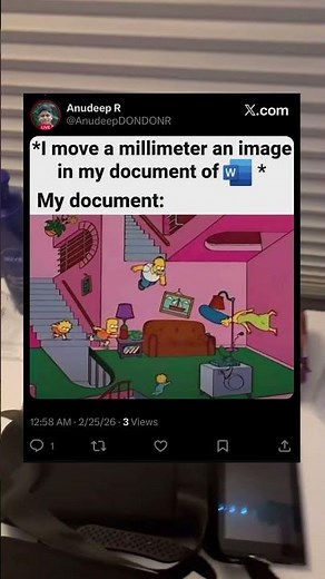 Moving an image in Microsoft Word