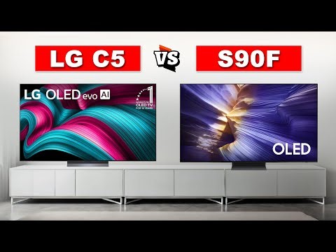 LG C5 vs Samsung S90F | Ultimate OLED TV Comparison 2026