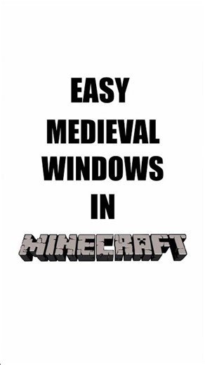 WINDOW IDEAS FOR MINECRAFT! 🪟🔥 #shorts