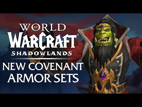 New covenant armor sets coming in patch 9.1 - in-game preview | Shadowlands