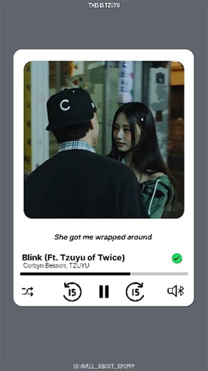 YOUR FAVOURITE LYRICAL EDITS ♡ on Instagram: "ONCE or TWICE 🤍 . . . Song: Blink Artists: @corbynbesson @thinkaboutzu . [Blink, Twice, Once, Tzuyu, Corbyn Besson, Kpop, Pop, Song, Instagram, Trend, Viral, Korean, Twice Tzuyu] . #twice #once #oneinamillion #tzuyu #choutzuyu #blink #corbynbesson #collab #kpopviral #trending #trendingkpop #fypage #fypage #trend #fyp #kpopviral #trendingreels #kpopidol #kpop"