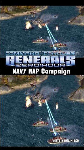 This Naval Campaign Breaks the Rules! 😮 🚢 Generals Zero Hour Naval Map