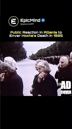 Albanian Public Reacting to Enver Hoxha’s Death in 1985