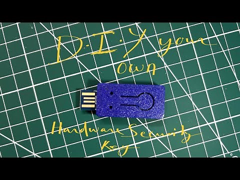 Make your own Hardware Security Key like Yubikey….