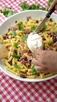 Ensalada de Pasta 🍝🍅🫒🌿
