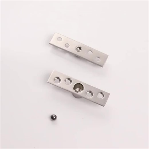 ORAY Rotatable 360 Degree Door Pivot Hinges Stainless Steel Wooden Door Hinge 3mm Thickness Top Bottom Pivot Door Hinge
