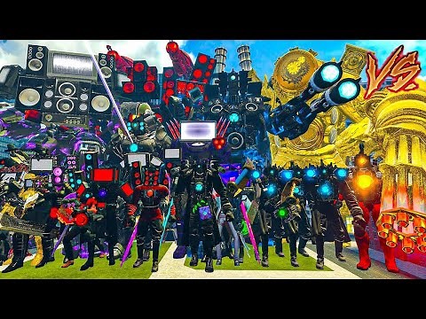 EVOLUTION OF ULTRA TV BOSS, ULTRA SPEAKER BOSS & CAMERA BOSS VS SKIBIDI TOILET IN GARRY'S MOD!