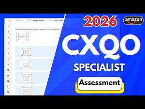 Amazon CXQO Associate Online Test 2026 | CXQO Amazon Interview Full Test Pattern Questions & Answers